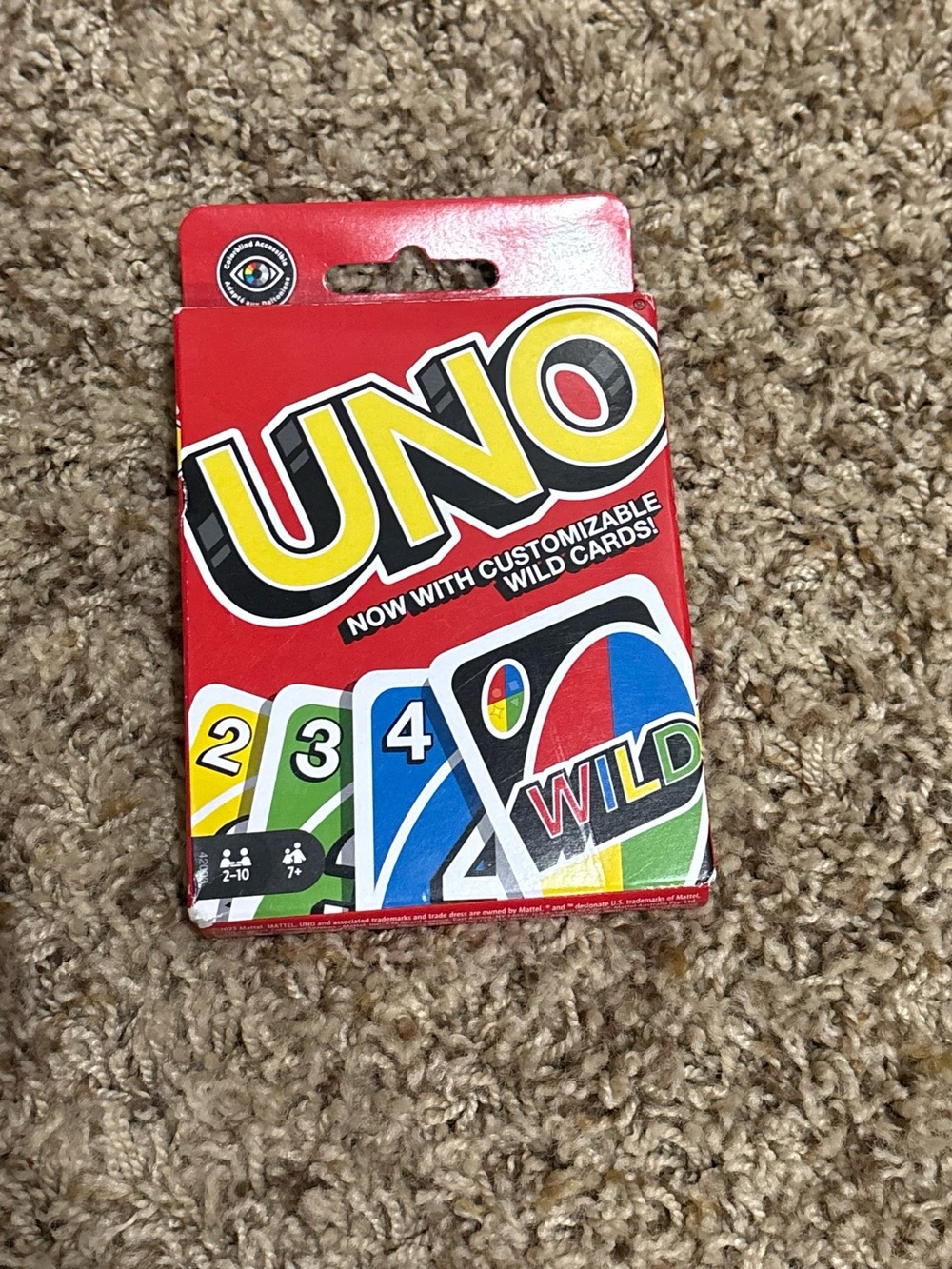Mattel UNO Card Game - Red Box